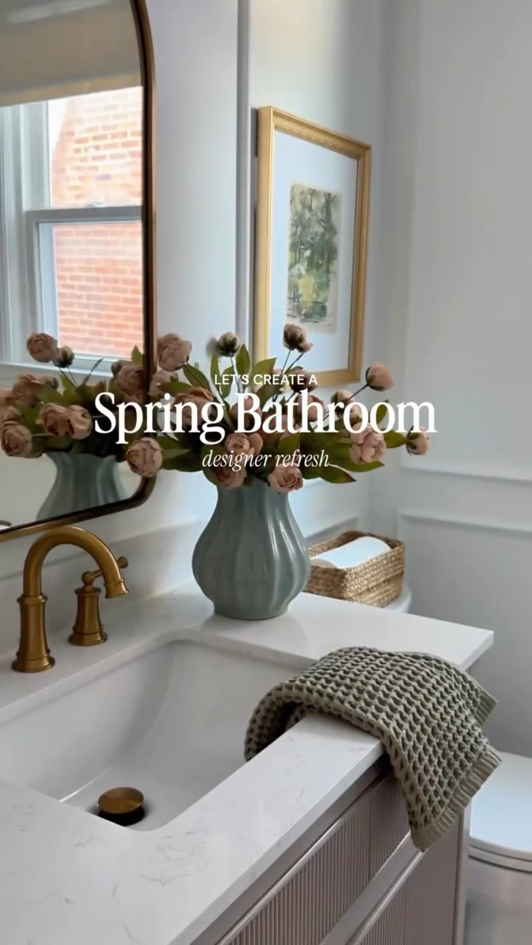 Just gave our guest bathroom the softest little spring refresh and I can’t get over how beautiful it looks. 🌿🌸

Proof that you don’t need a full renovation to make a space feel designer & on a budget. 



#LTKSaleAlert #LTKHome #LTKSeasonal