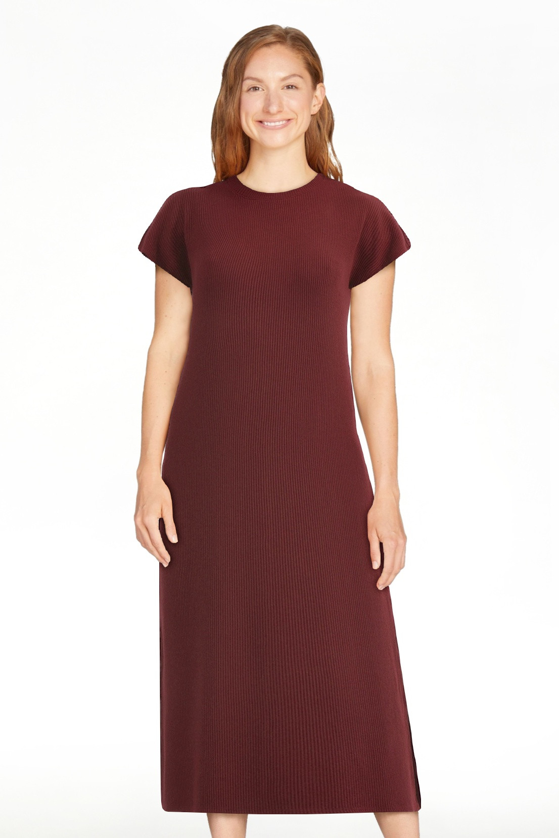 Time and Tru Women's Rib Maxi Dress, Sizes XS-XXXL | Walmart (US)