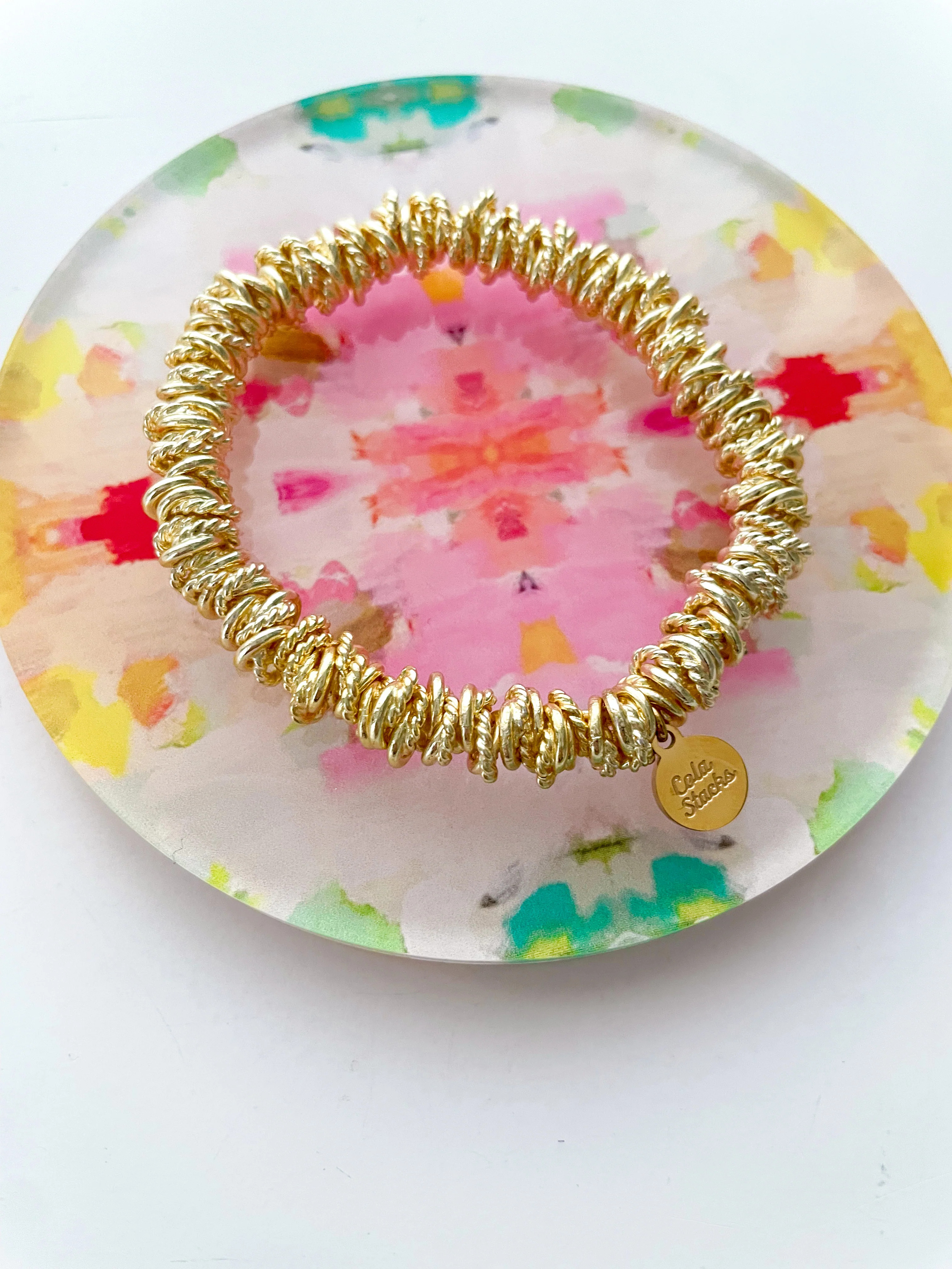 Gold Shelley Bracelet | Cola Stacks