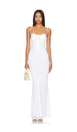 Leonie Gown in White Maxi Dress | White Dress Bride | White Dress Bridal | Revolve Clothing (Global)