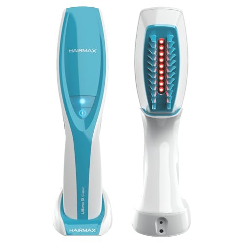 Hairmax Ultima 9 Classic LaserComb -(FDA Cleared) Laser Hair Regrowth Treatment Device for Men & Women - Reverses Thinning Hair Loss - Red Light Therapy to Stimulate Hair Growth - Cordless Design | Amazon (US)