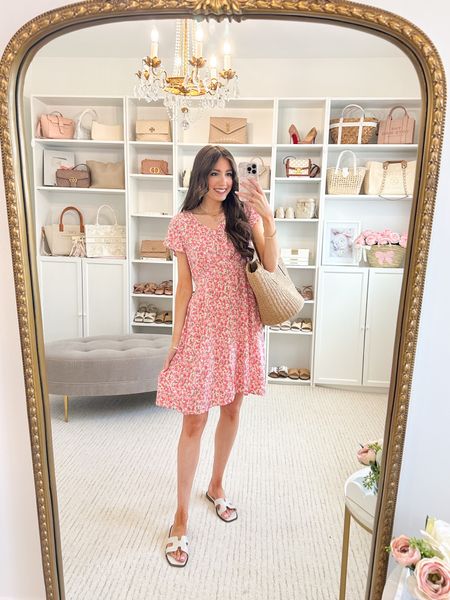 Floral Walmart dress 🌸 summer outfit idea! 

#LTKSaleAlert #LTKSeasonal #LTKFindsUnder50