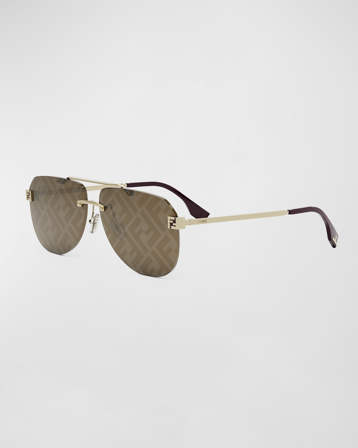 Men's Sky Monogram Metal Sunglasses | Neiman Marcus