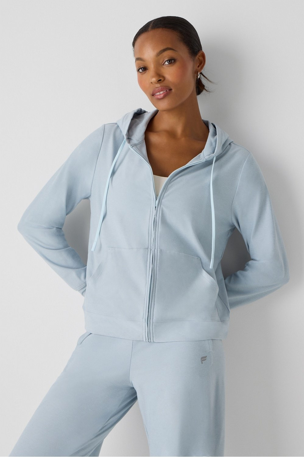 Cloud Jersey Full Zip Hoodie | Fabletics