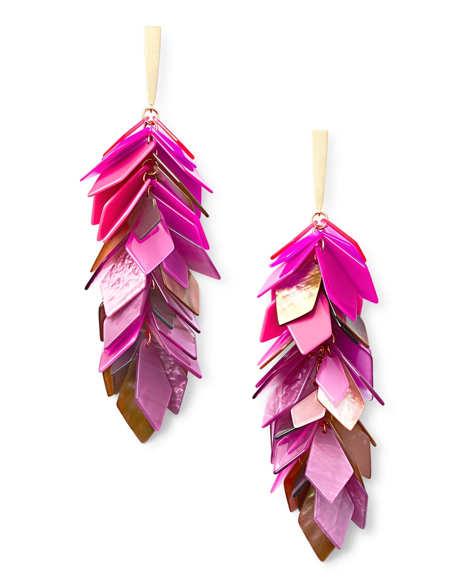 Jennifer Gold Statement Earrings in Pink Mix | Kendra Scott | Kendra Scott