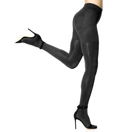 HUE Womens Matte Opaque Shaping Tights Style-16275 | Walmart (US)