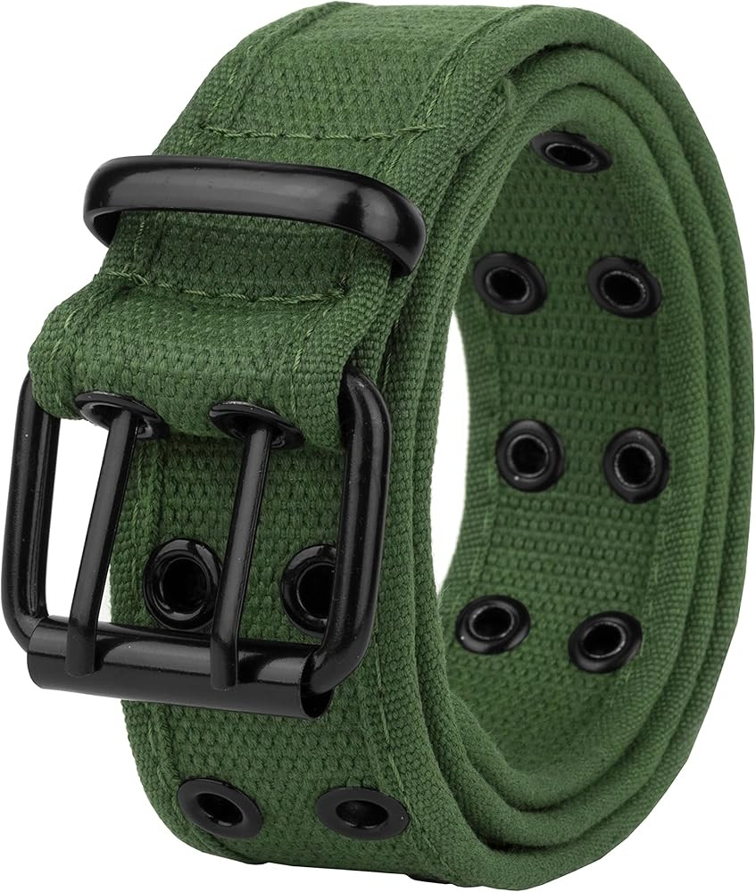 Gelante Canvas Double Grommet Hole Belt 12 Colors | Amazon (US)