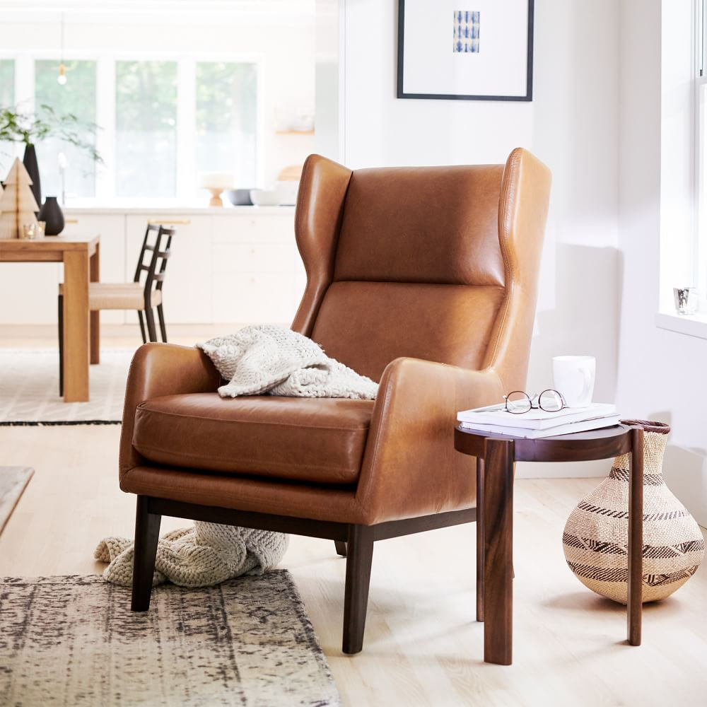 Ryder Leather Chair | West Elm (US)