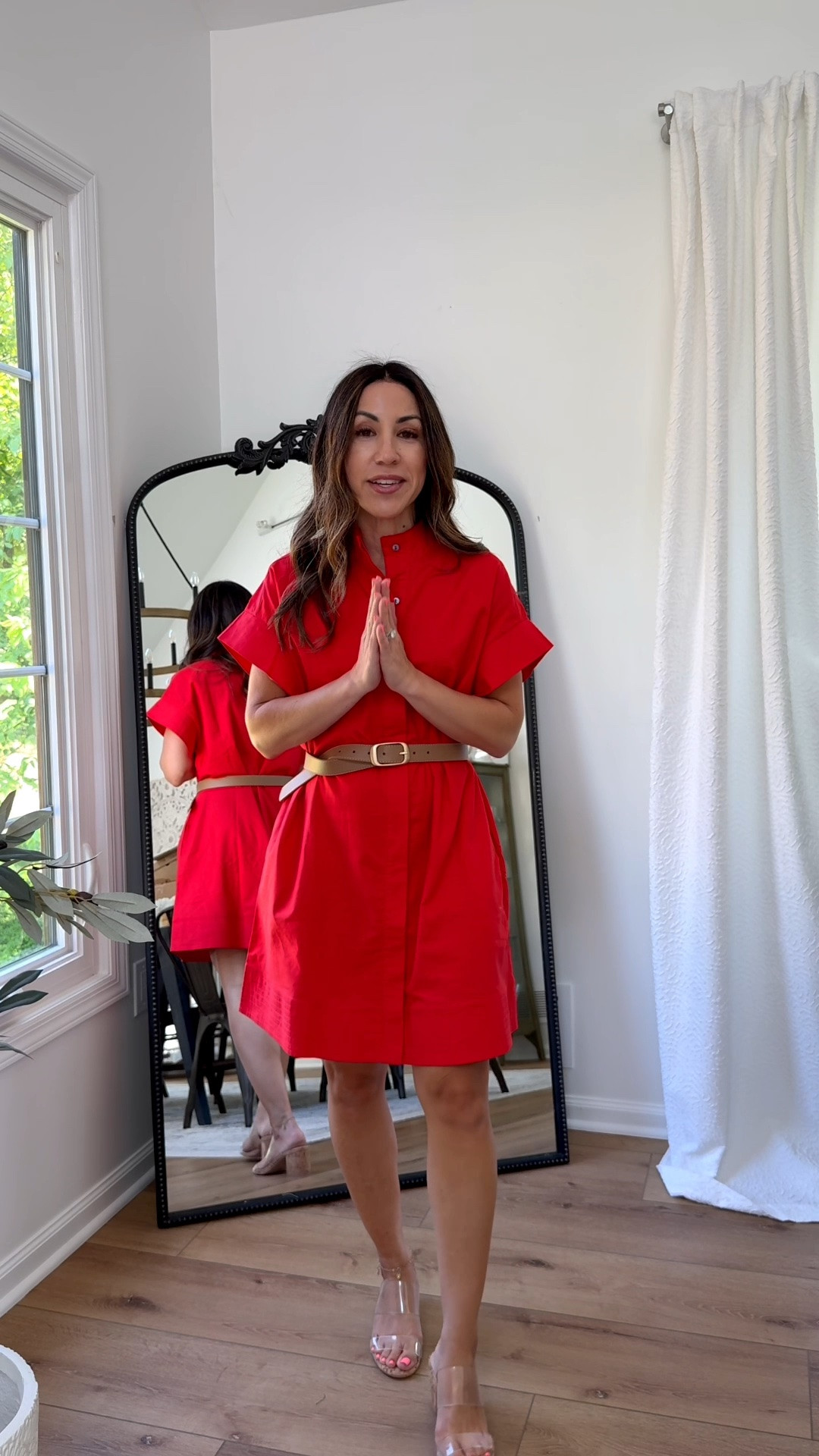 Wearing XS red dress. Workwear. Work dresses.

#LTKOver40 #LTKWorkwear
