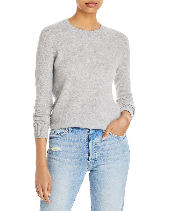 Fitted Cashmere Crewneck Sweater - 100% Exclusive | Bloomingdale's (US)