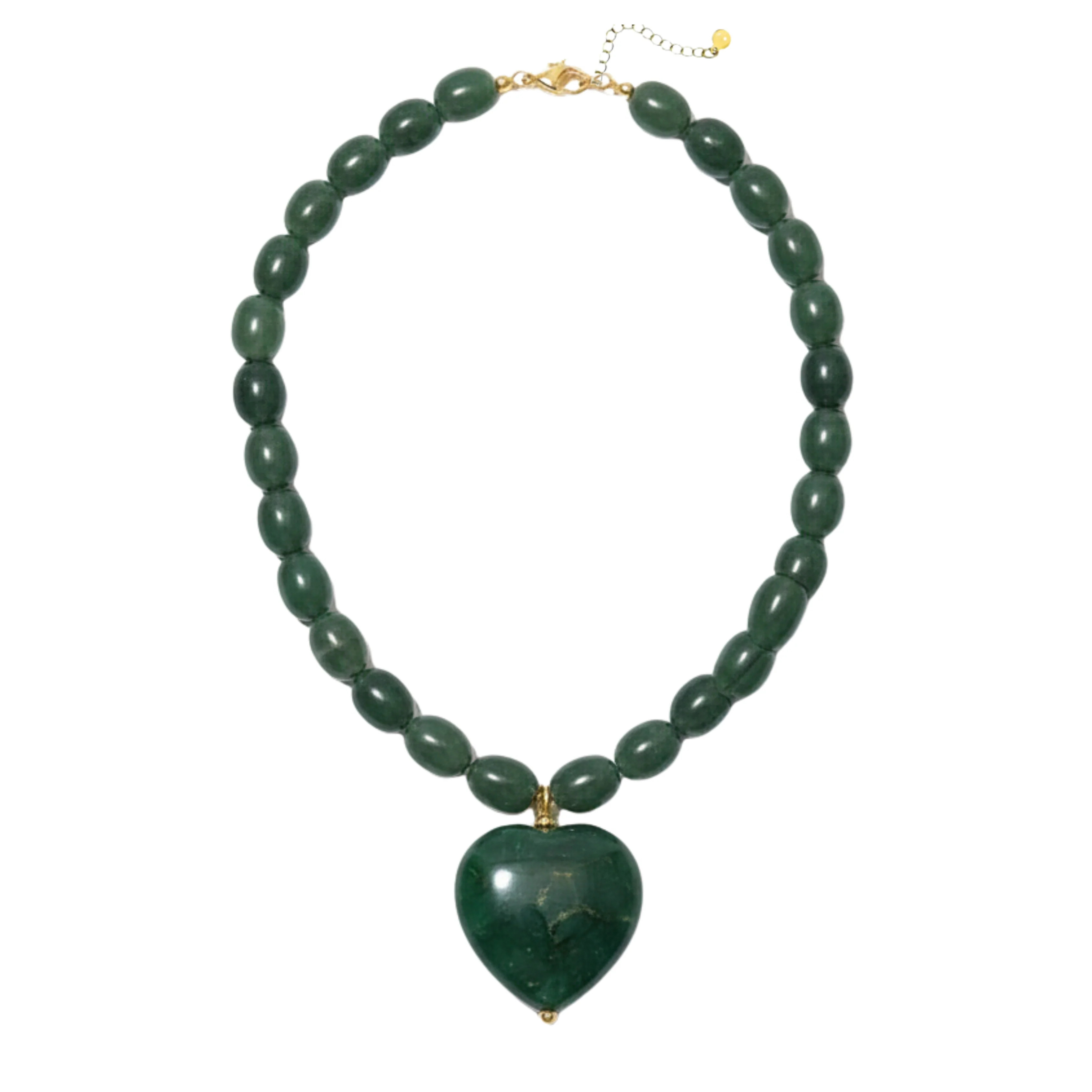 Amour Necklace - Forest Green | Accessory Concierge