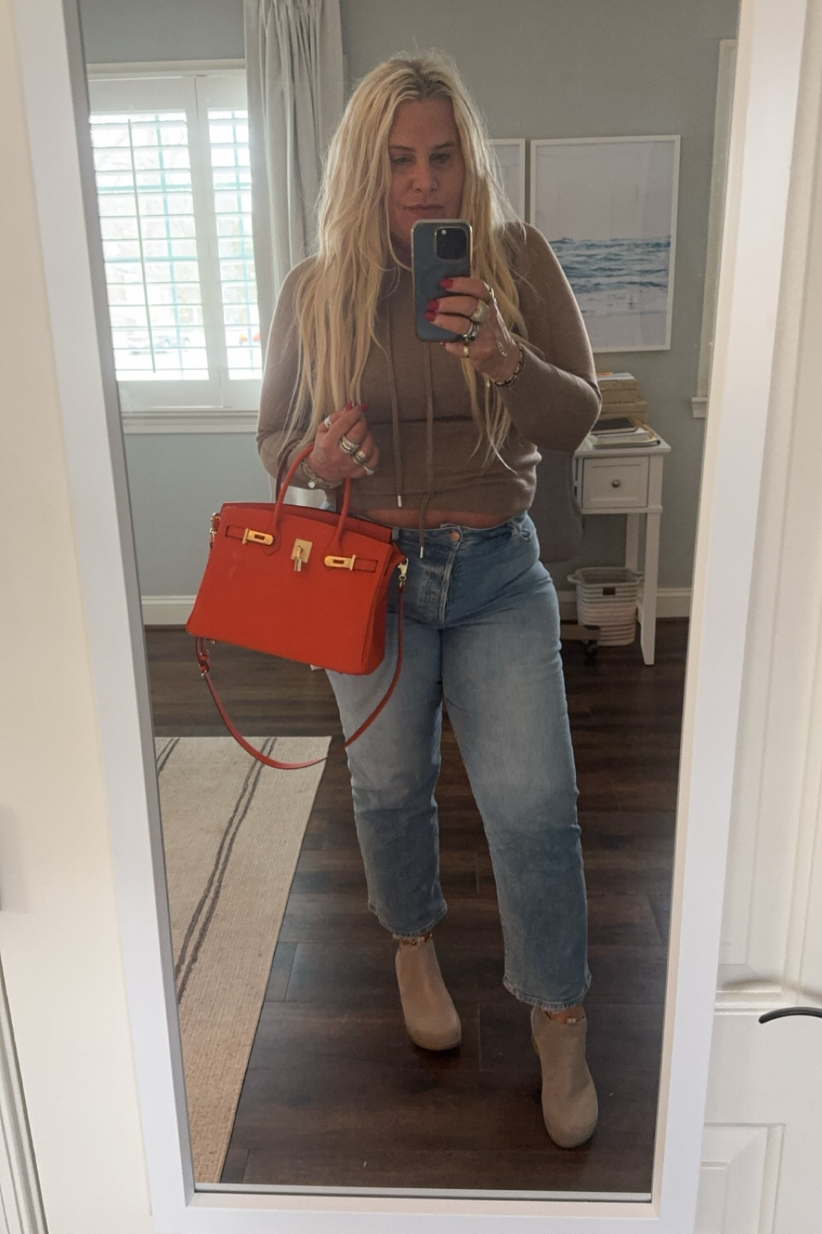 I am loving this whole look. It is casual and affordable. The sweater feels like cashmere and if you wanna look cute and be comfortable, these are the best shoes. 

#LTKMidsize #LTKStyleTip #LTKOver40