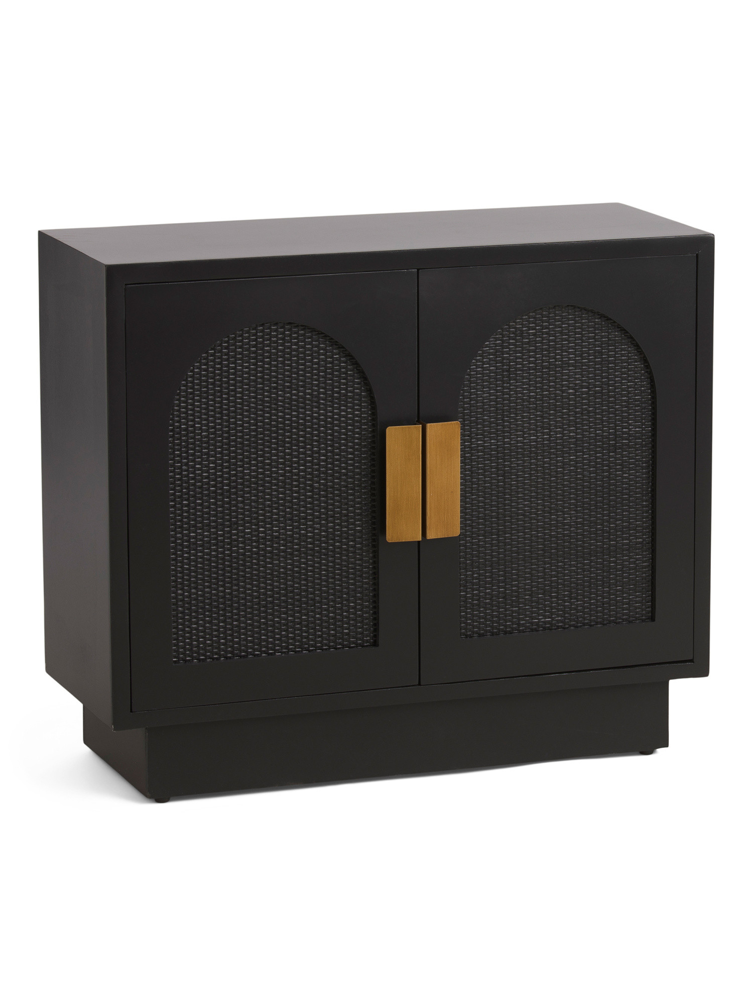 2 Door Cabinet With Rattan | TJ Maxx