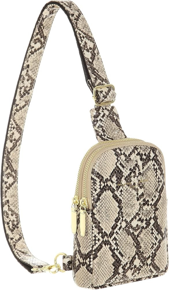 INICAT Small Sling Bag Fanny Packs Crossbody Bags Gifts for Women Men | Amazon (US)