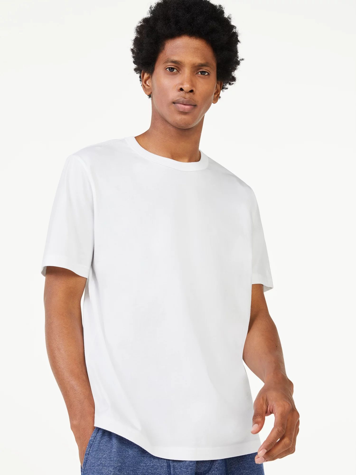 Free Assembly Men's Everyday T-Shirt - Walmart.com | Walmart (US)