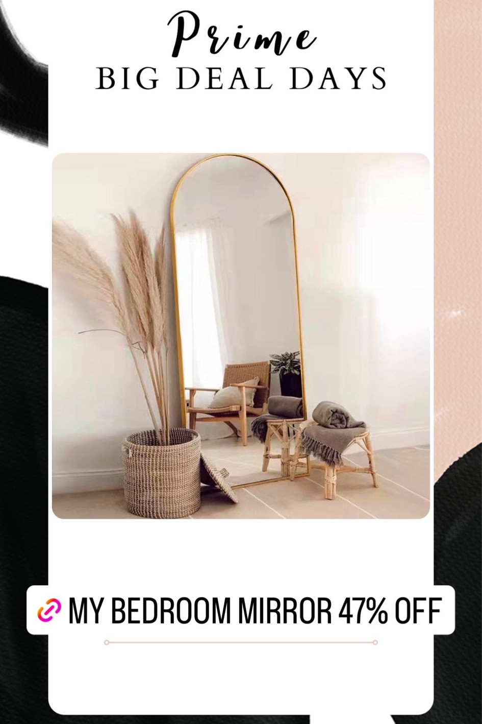 My bedroom mirror is 47% off

#LTKhome #LTKxPrime #LTKsalealert