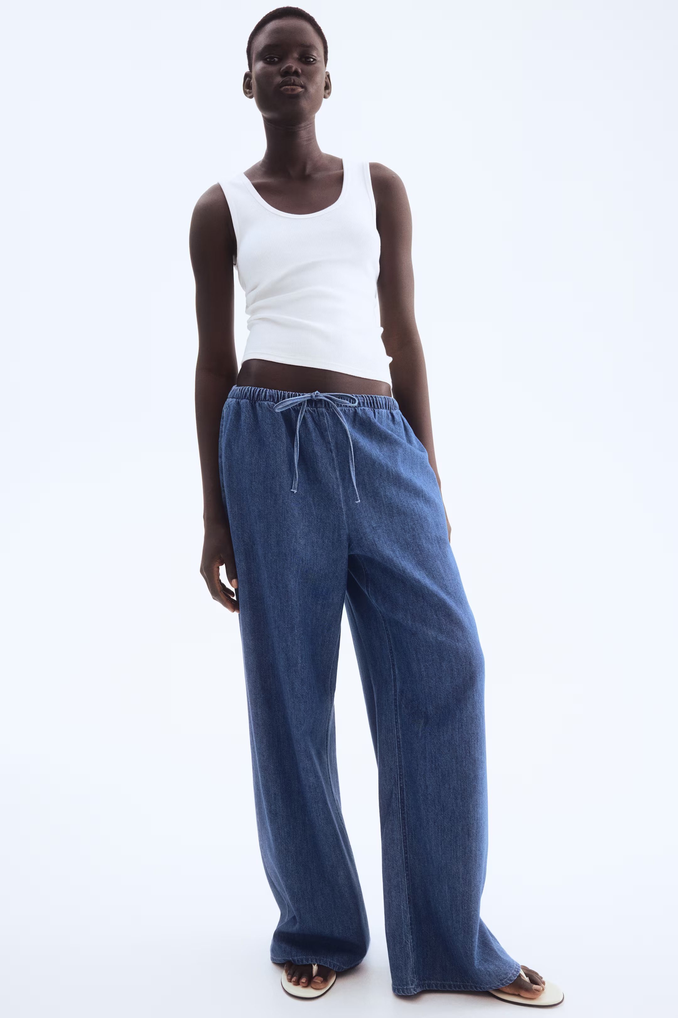 Pantalon en denim Feather Soft | H&M (FR, IT, ES, PT, BE)