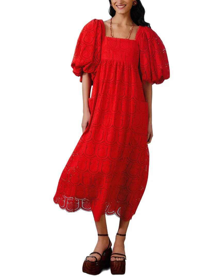 FARM Rio Pineapple Eyelet Maxi Dress | Shop Simon