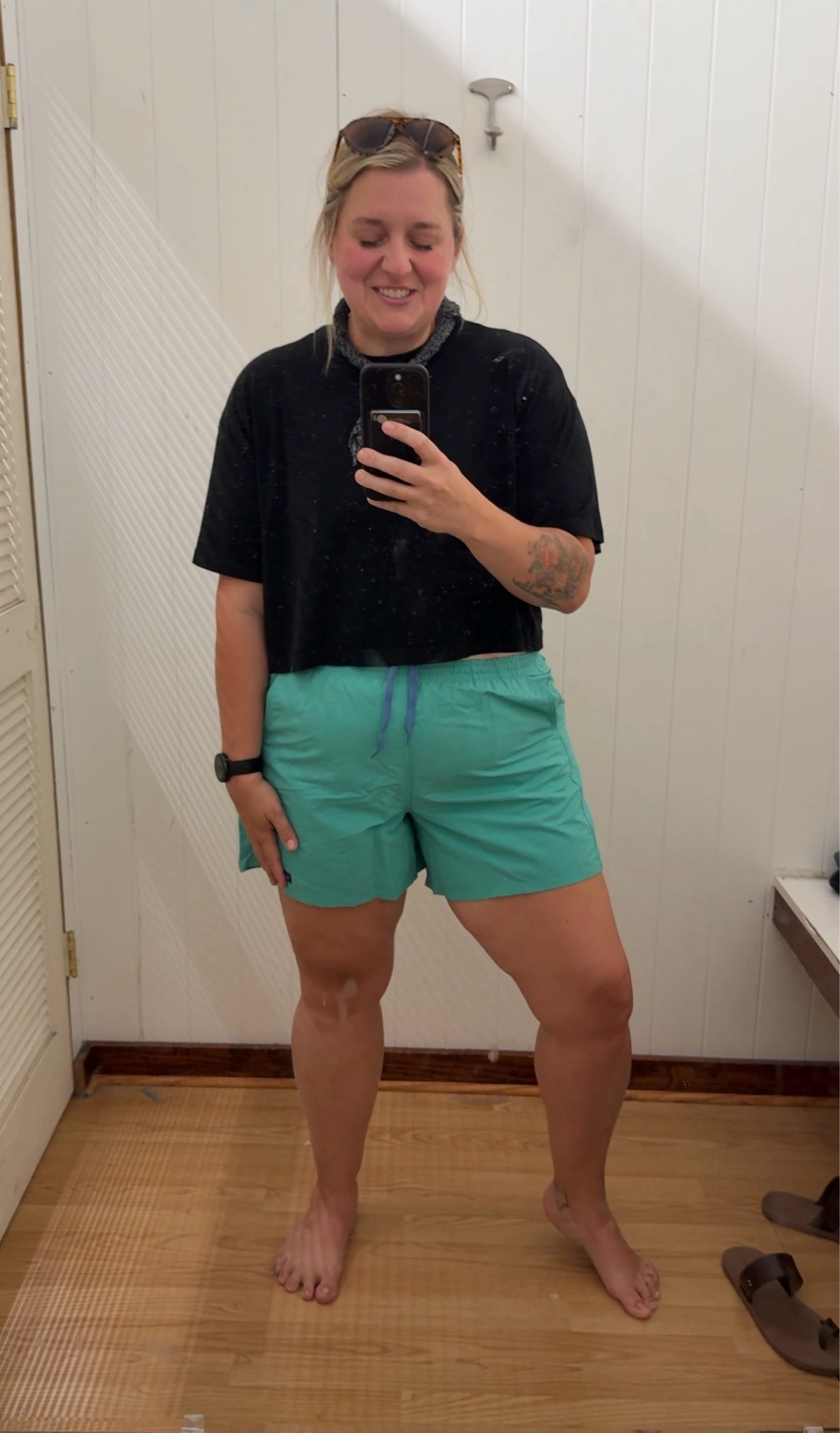 Size 12, wearing XL here!