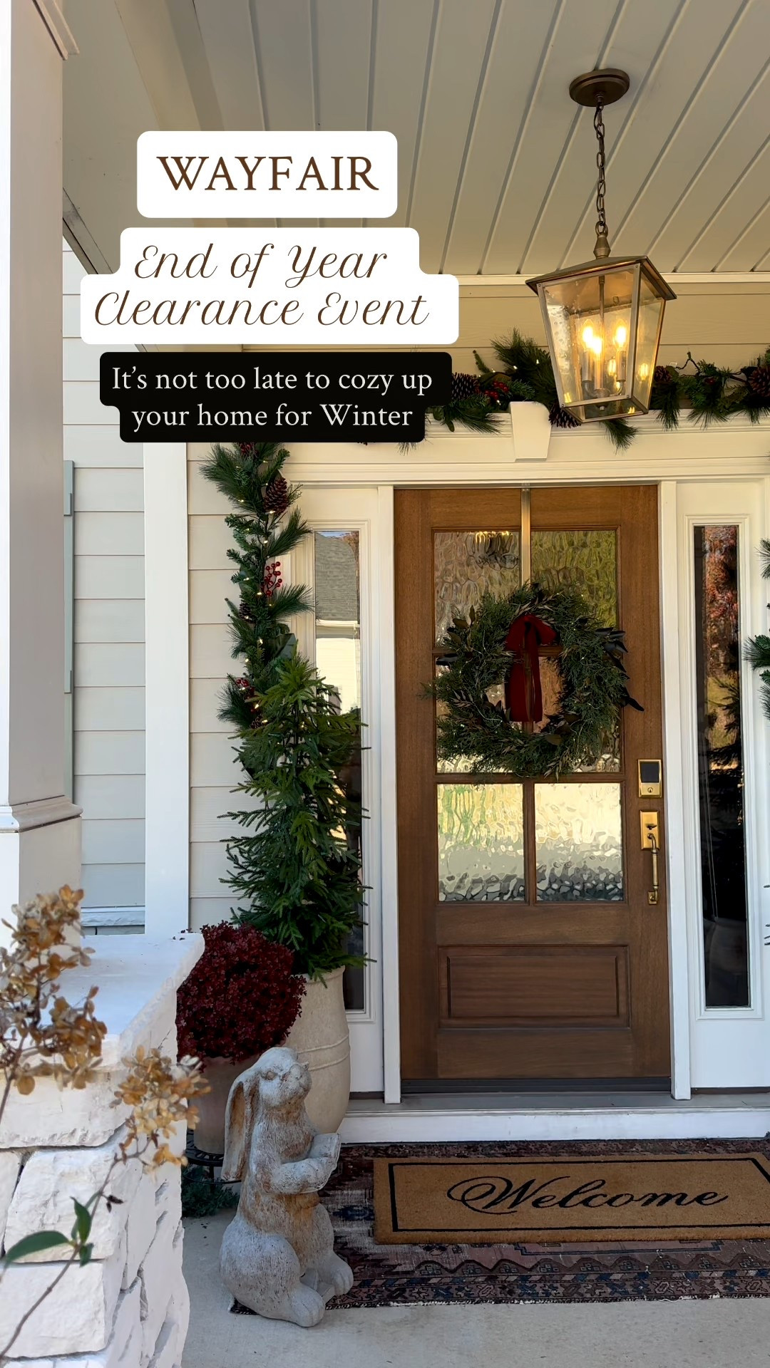 Wayfair’s End of Year Clearance Event!
Save up to 60% off with fast shipping.
#wayfair
#wayfairpartner
#ad
@wayfair


#LTKHome #LTKGiftGuide #LTKHoliday