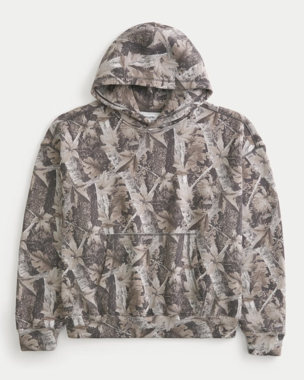 Men's Baggy Cinch Camo Hoodie | Men's Tops | HollisterCo.com | Hollister (US)