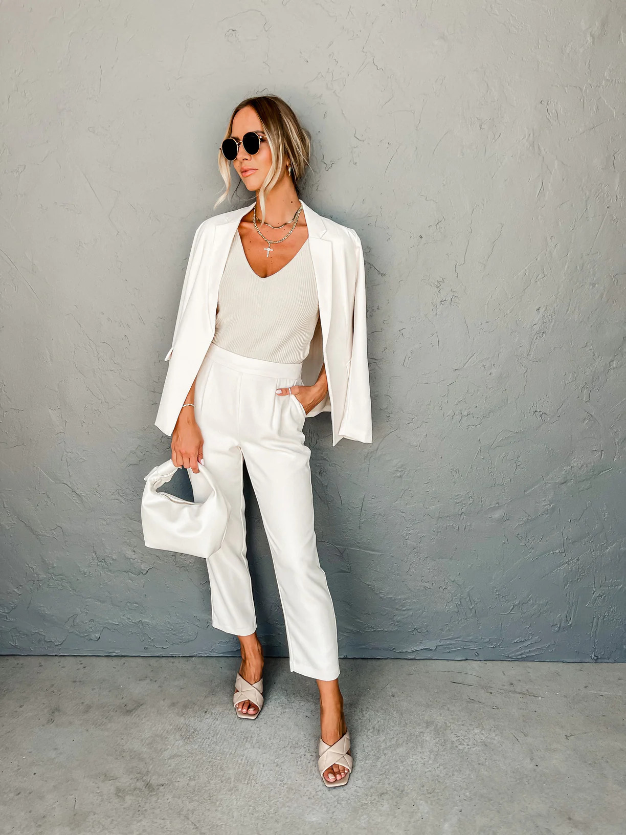 Open Edit Recycled Classic Blazer | Ruthie Grace