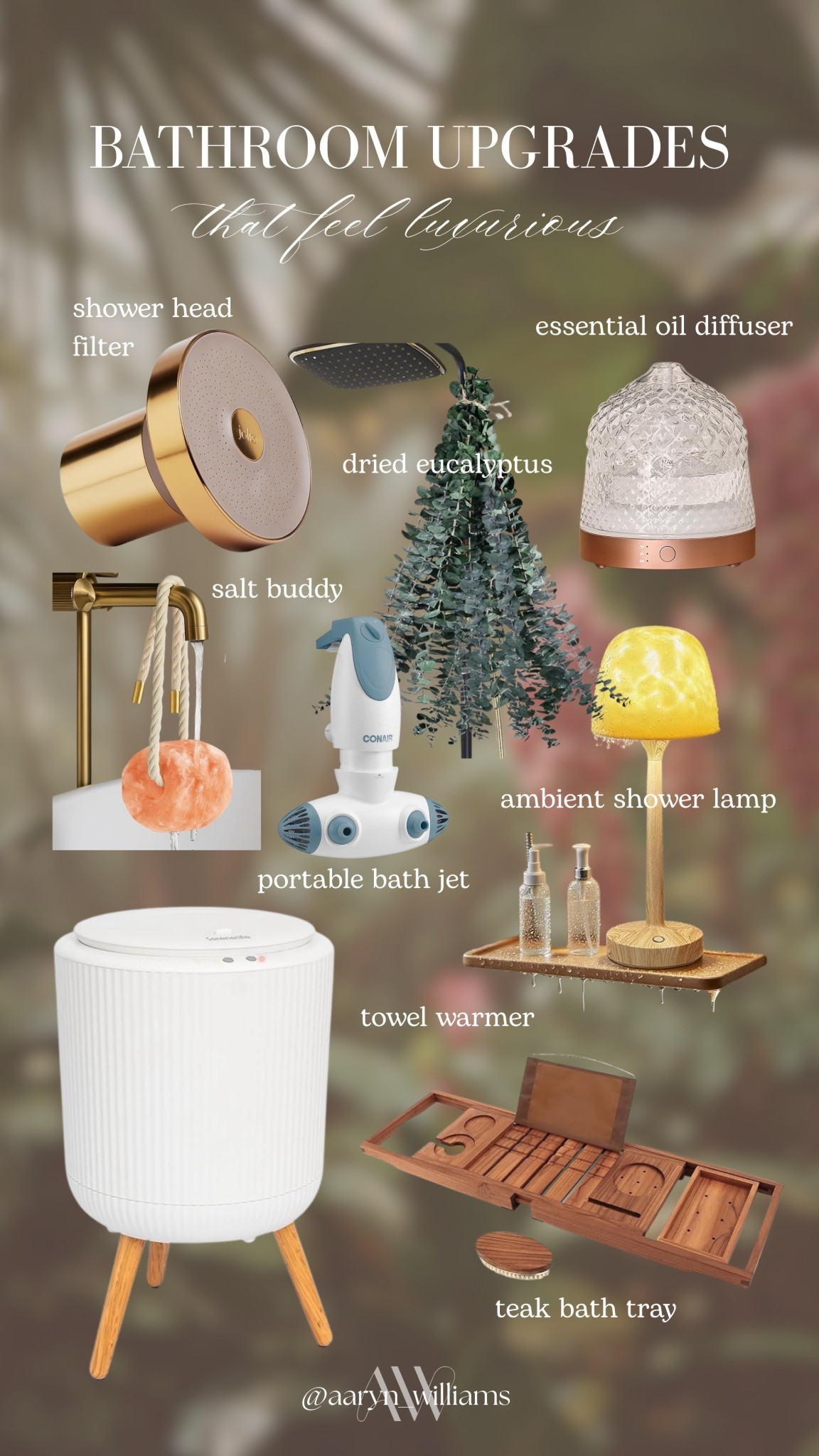 bathroom upgrades that instantly make it feel spa-like ✨ small swaps that add comfort, ambiance, and that everyday luxury feeling without a full remodel.

luxury bathroom upgrades, spa bathroom, towel warmer, shower filter, bath tray, bathroom amazon finds, home upgrades, bathroom essentials

#LTKgrwm #LTKHome #LTKselfcare