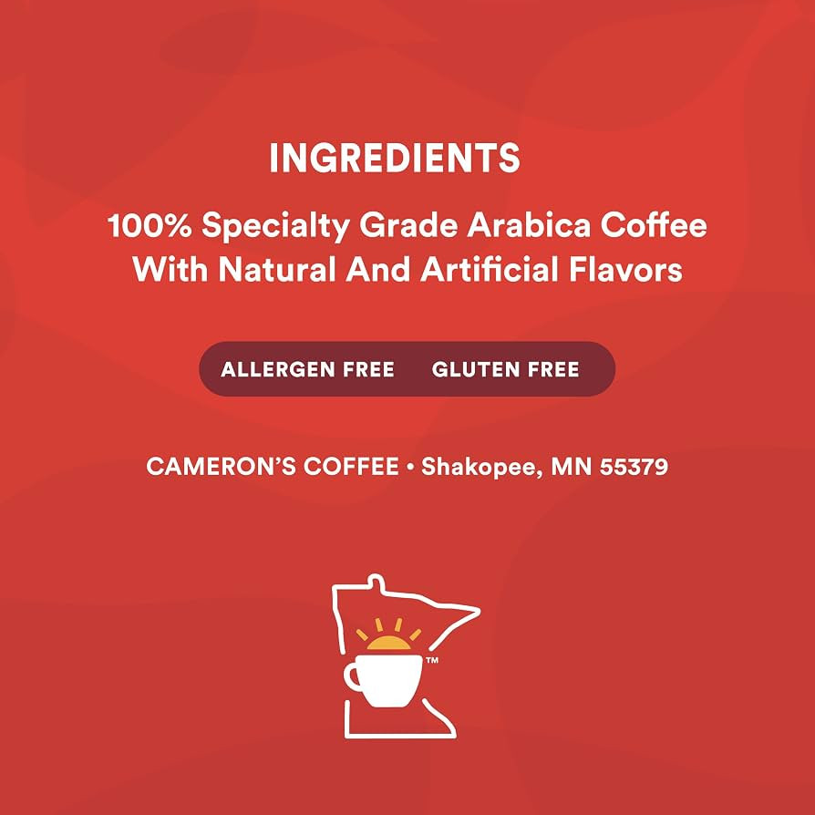 Cameron's Coffee Roasted Whole Bean Coffee, Flavored, Toasted Southern Pecan, 32 Ounce | Amazon (US)