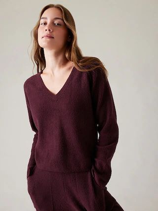 Felicity Cozy V&amp;#45Neck Sweater | Athleta