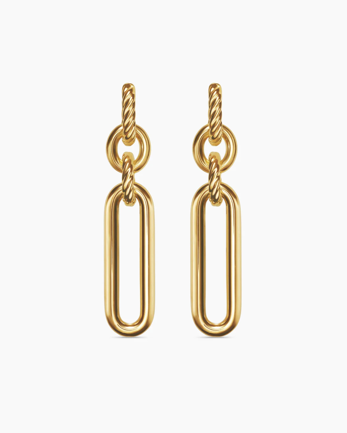 Lexington Double Link Drop Earrings | David Yurman