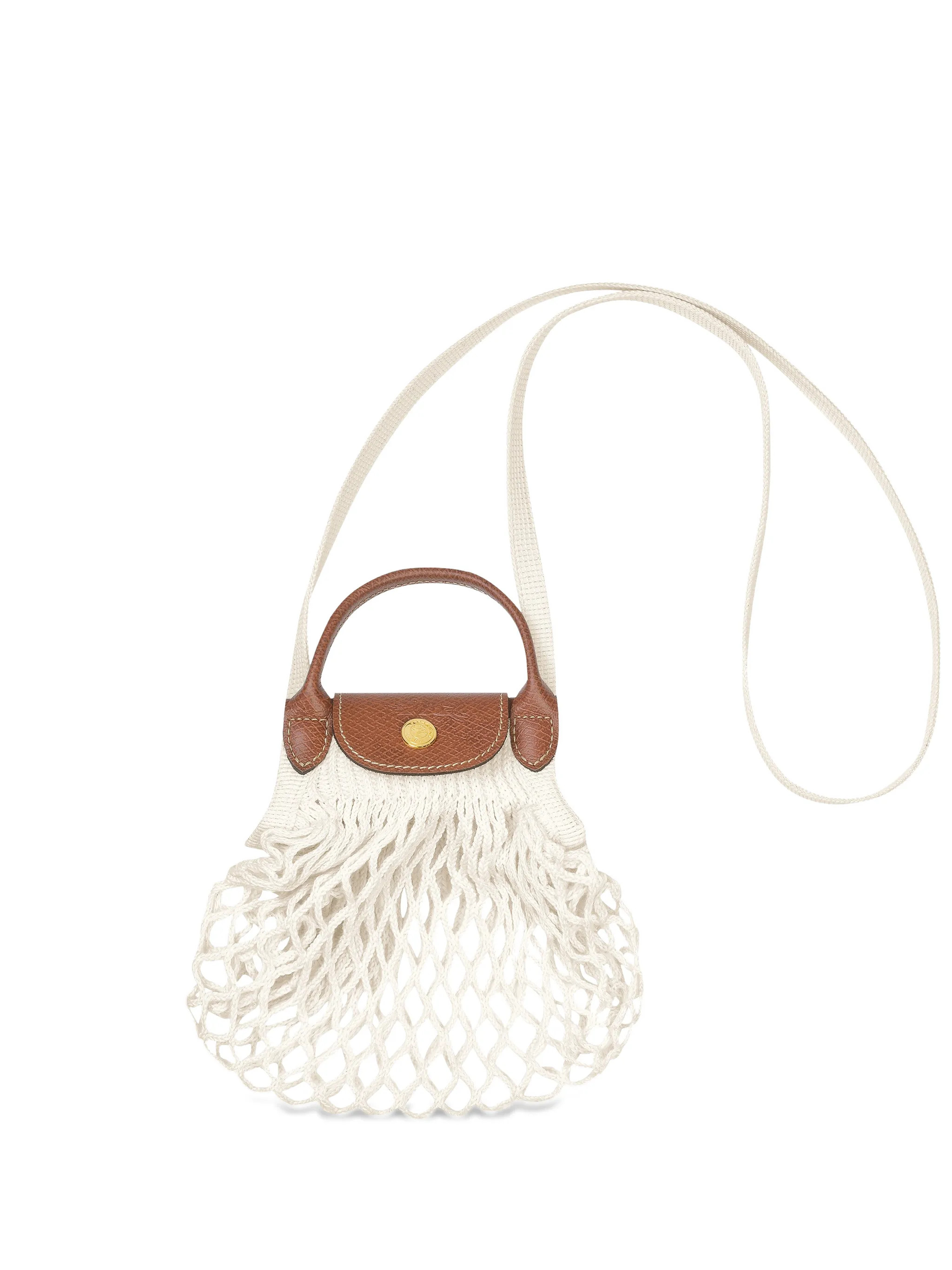 Le Pliage Filet XS knitted mesh cross-body bag | Farfetch Global