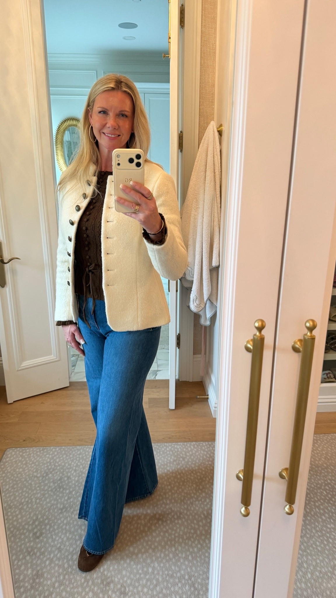 Love this cream wool jacket for fall

#LTKootd #LTKOver40 #LTKSeasonal