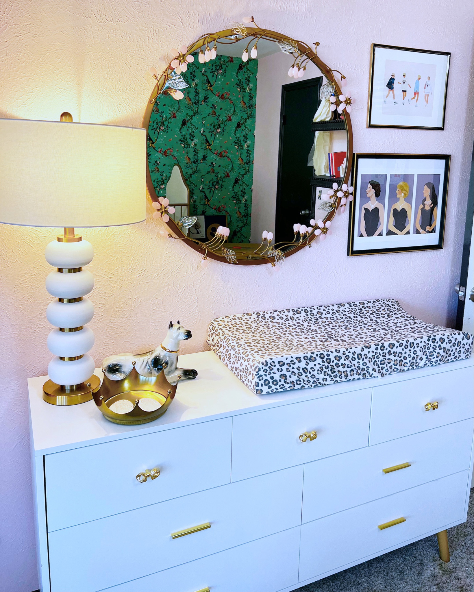 Nursery
Baby room
Decor
Dresser
Lamp
Mirror


#LTKhome #LTKbump #LTKbaby