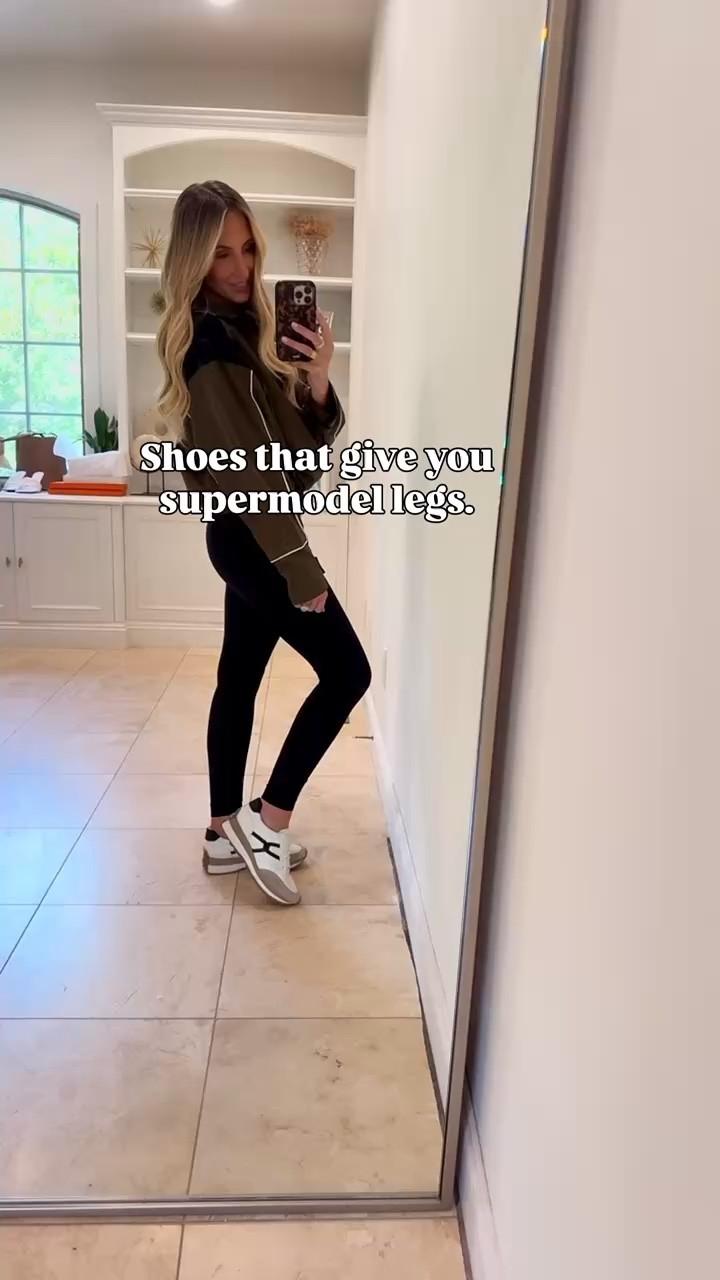 Sneakers that make you look taller, younger, and leaner!

Sneakers, trendy fashion, women’s fashion, chic outfit, fall shoes, women’s sneakers