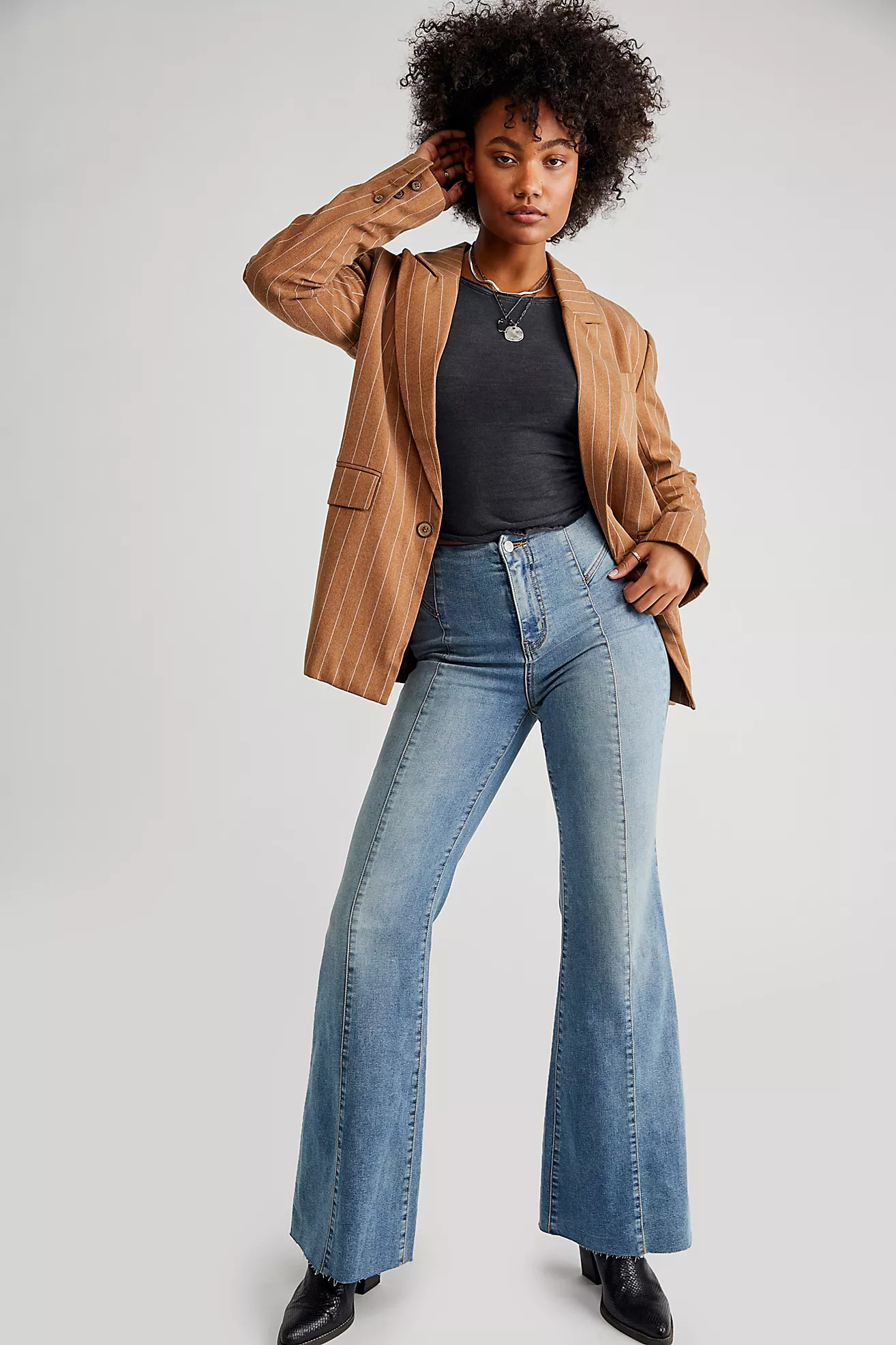 CRVY Wild Honey Denim | Free People (Global - UK&FR Excluded)
