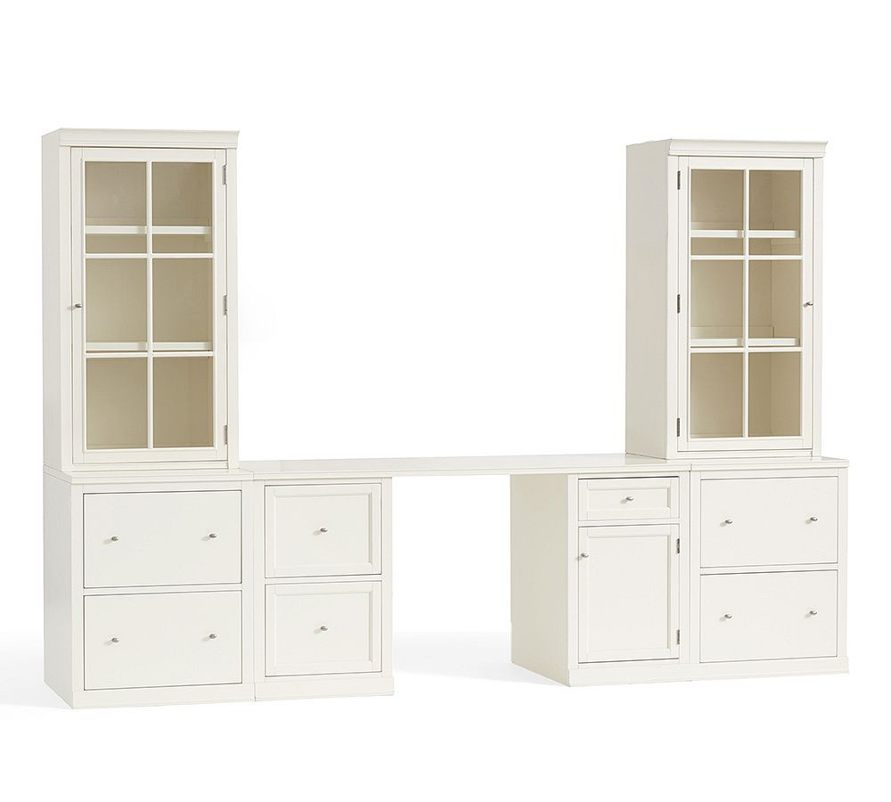 Logan Executive Desk with Drawers Office Suite | Pottery Barn (US)