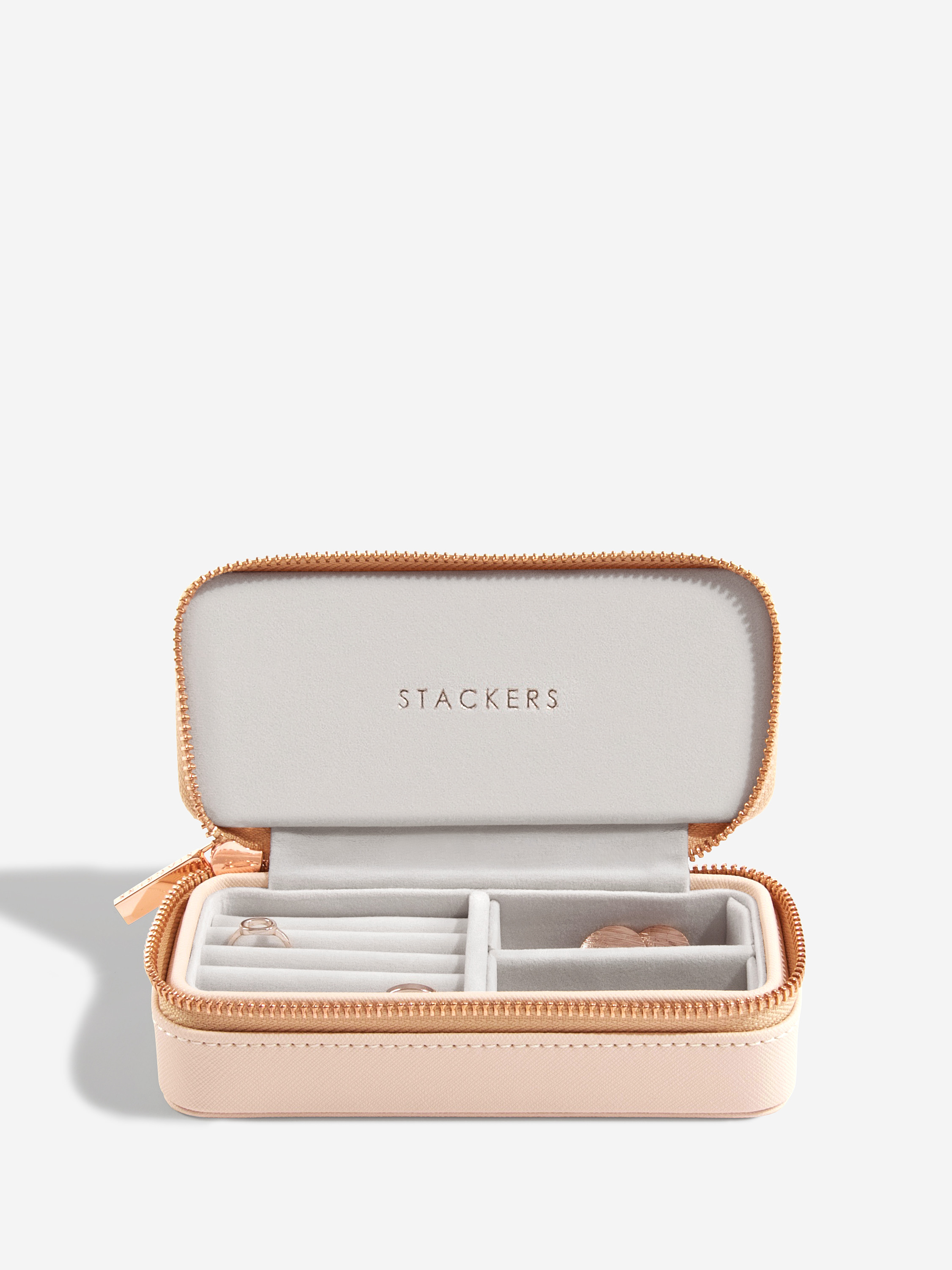 Zipped Travel Jewellery Box New In Stackers | Stackers