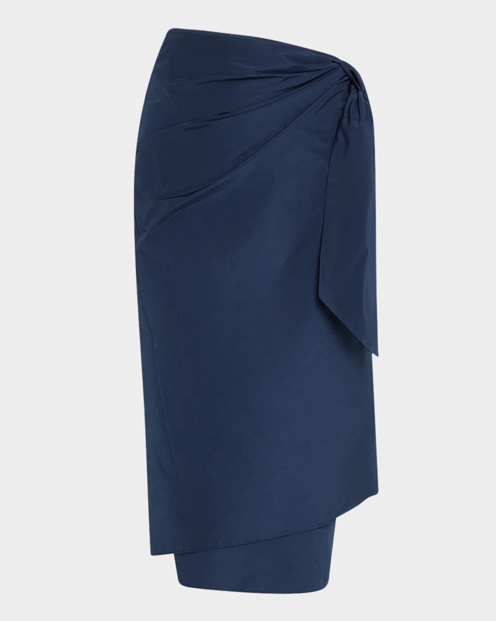 Weekend Max Mara Narsete Taffeta Midi Wrap Skirt | Neiman Marcus