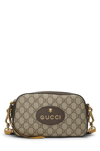 Gucci, Pre-Loved Original GG Supreme Canvas Neo Vintage Messenger, Brown | Amazon (US)