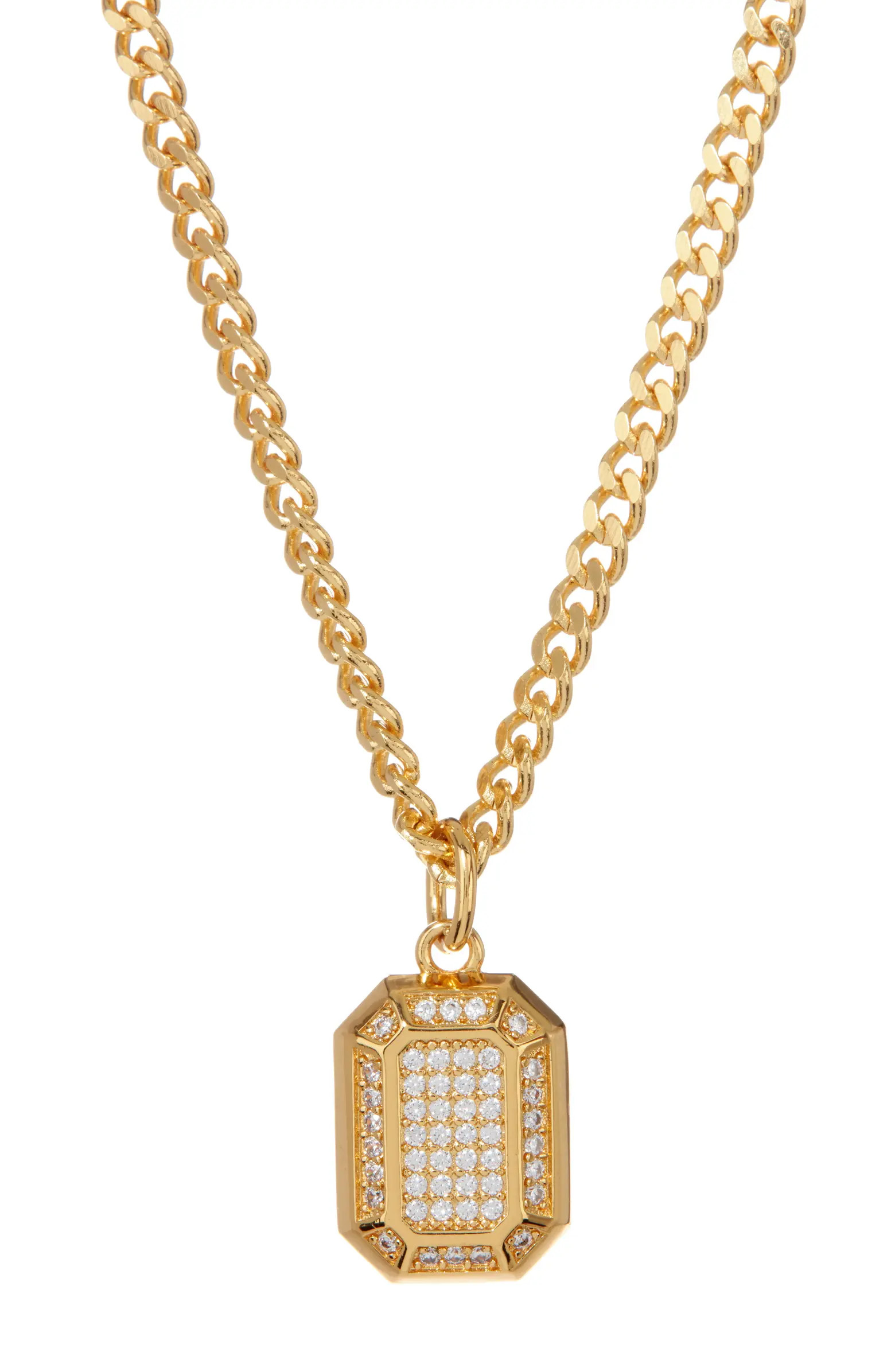 Luv AJ Pavé Pendant Necklace | Nordstrom | Nordstrom
