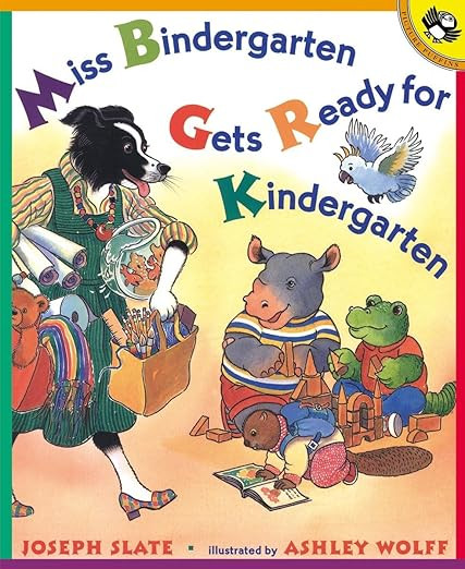 Miss Bindergarten Gets Ready for Kindergarten     Paperback – Picture Book, July 9, 2001 | Amazon (US)