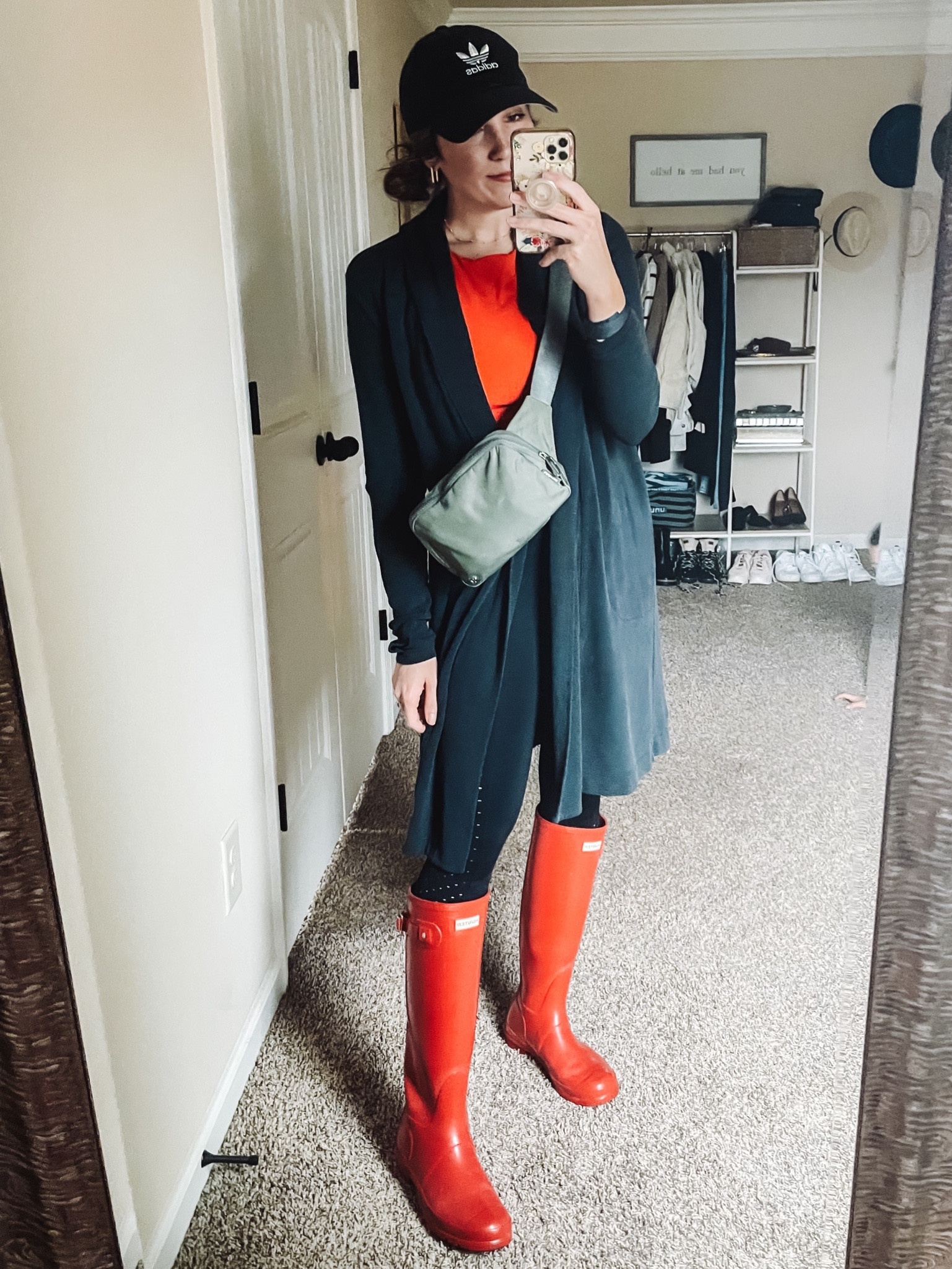 Comment RAIN below and I’ll DM you the link with all the details || Rainy Day Outfit 🌧️

All items fit TTS - I’m wearing a Small in athletic tank (an Amazon favorite find!), seamless leggings (on MAJOR sale- under $10), and an XS in cardigan. Boots run TTS too! I finally found them on sale and linked the on ltk and up in stories! 🙌🏼

#LTKfitness #LTKHoliday #LTKSeasonal