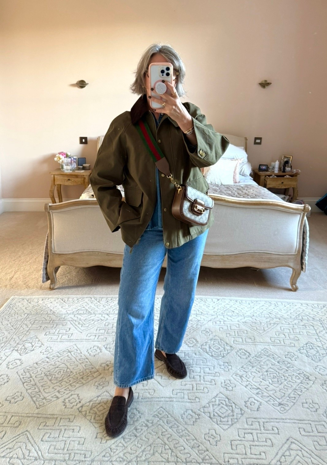 Nipping out for ☕️
This John Lewis jacket is perfect for rainy days. Wearing a 12. 
Jeans size 14 


#LTKover50style #LTKmidsize #LTKautumn