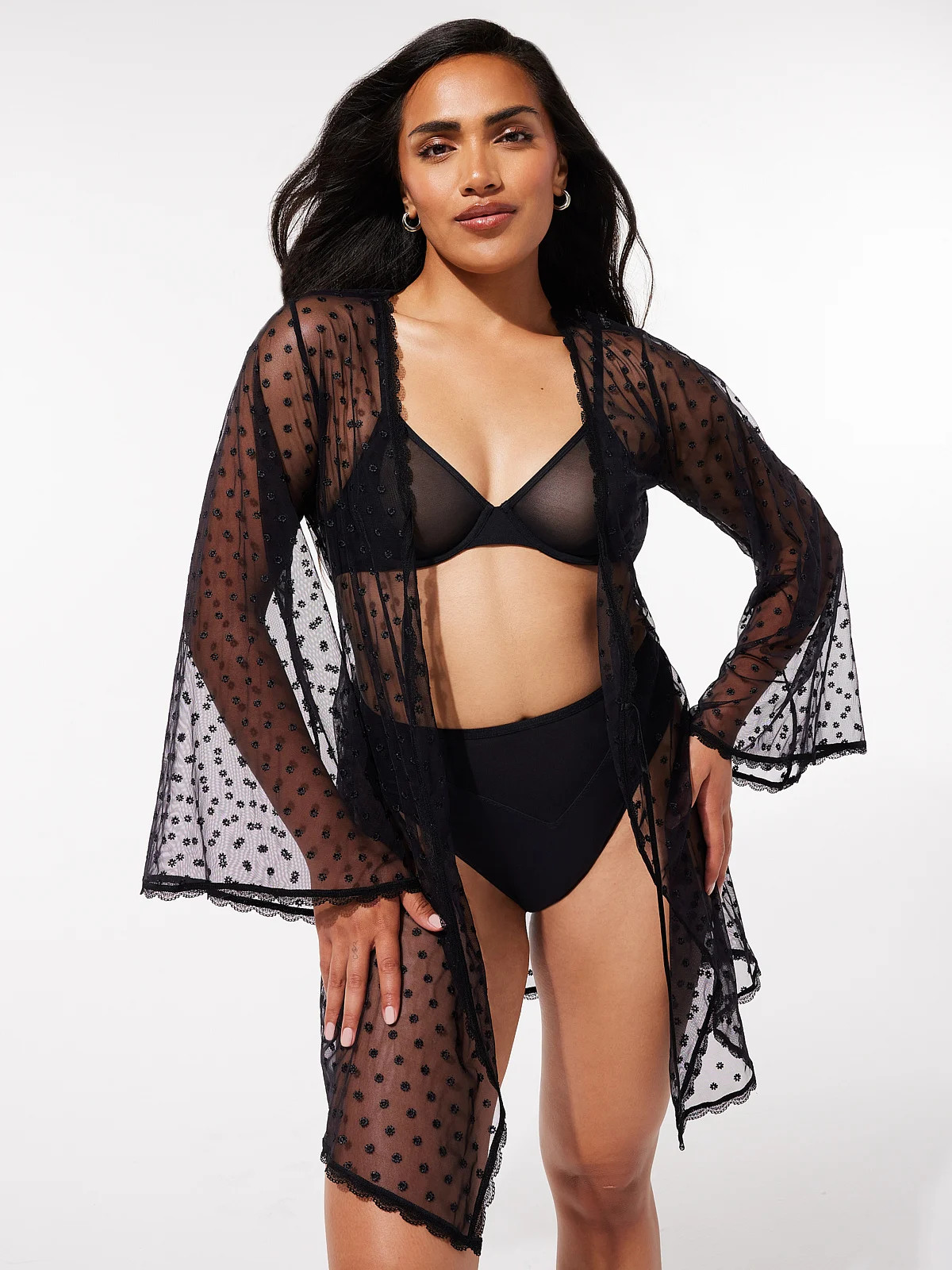 Ruffle Luv Short Robe | Savage x Fenty - North America