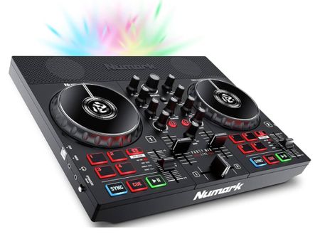 Numark Party Mix Live - DJ Controller with Built in Speakers, Party Lights and DJ Mixer, Complete Dj Set with Mixer and Audio Interface + Serato DJ Lite

#LTKHoliday #LTKsalealert #LTKGiftGuide