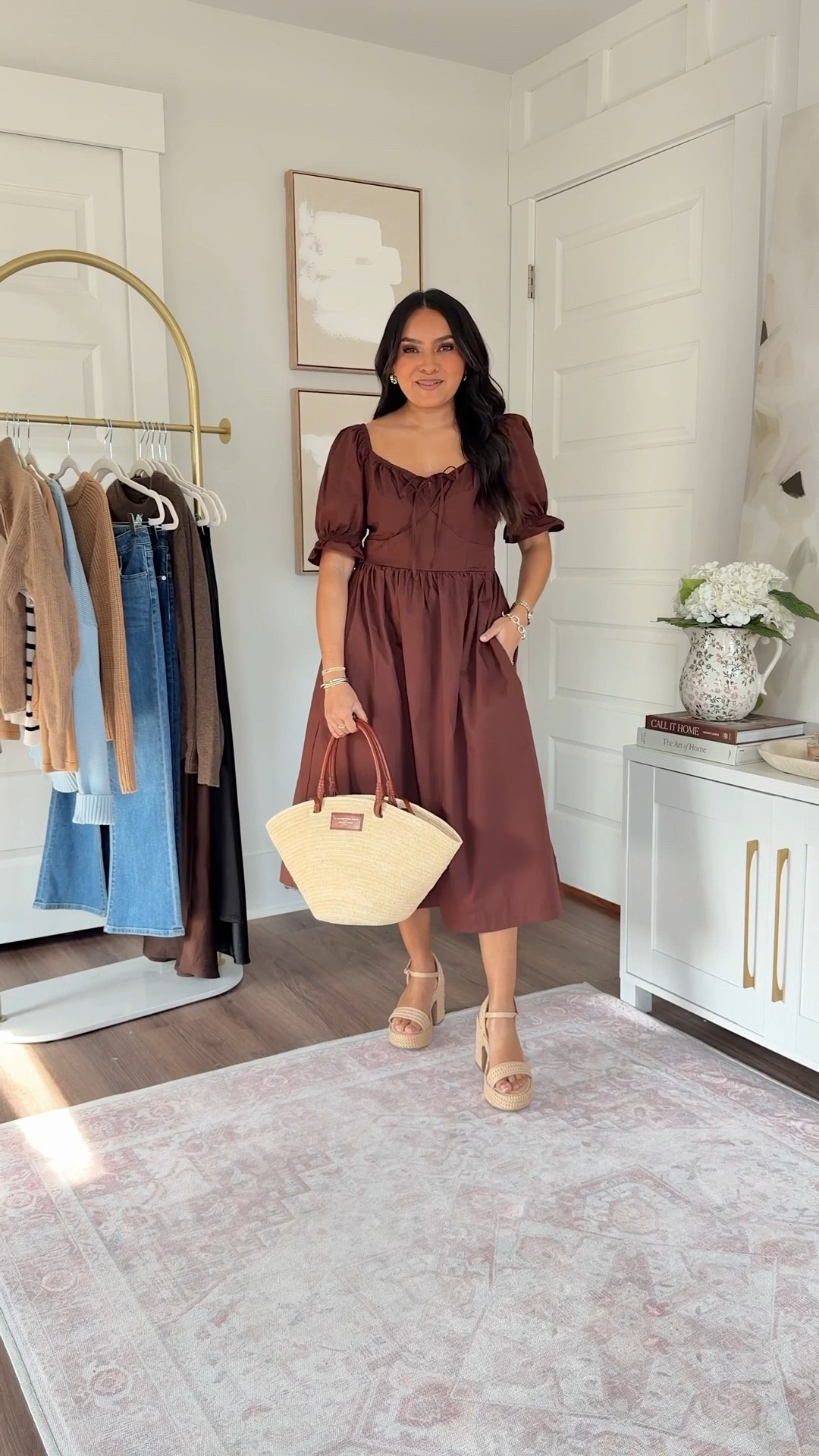 Brown dress size xs TTS
Platform heels size 5 TTS - old, similar linked


#LTKPetite #LTKFindsUnder50 #LTKootd