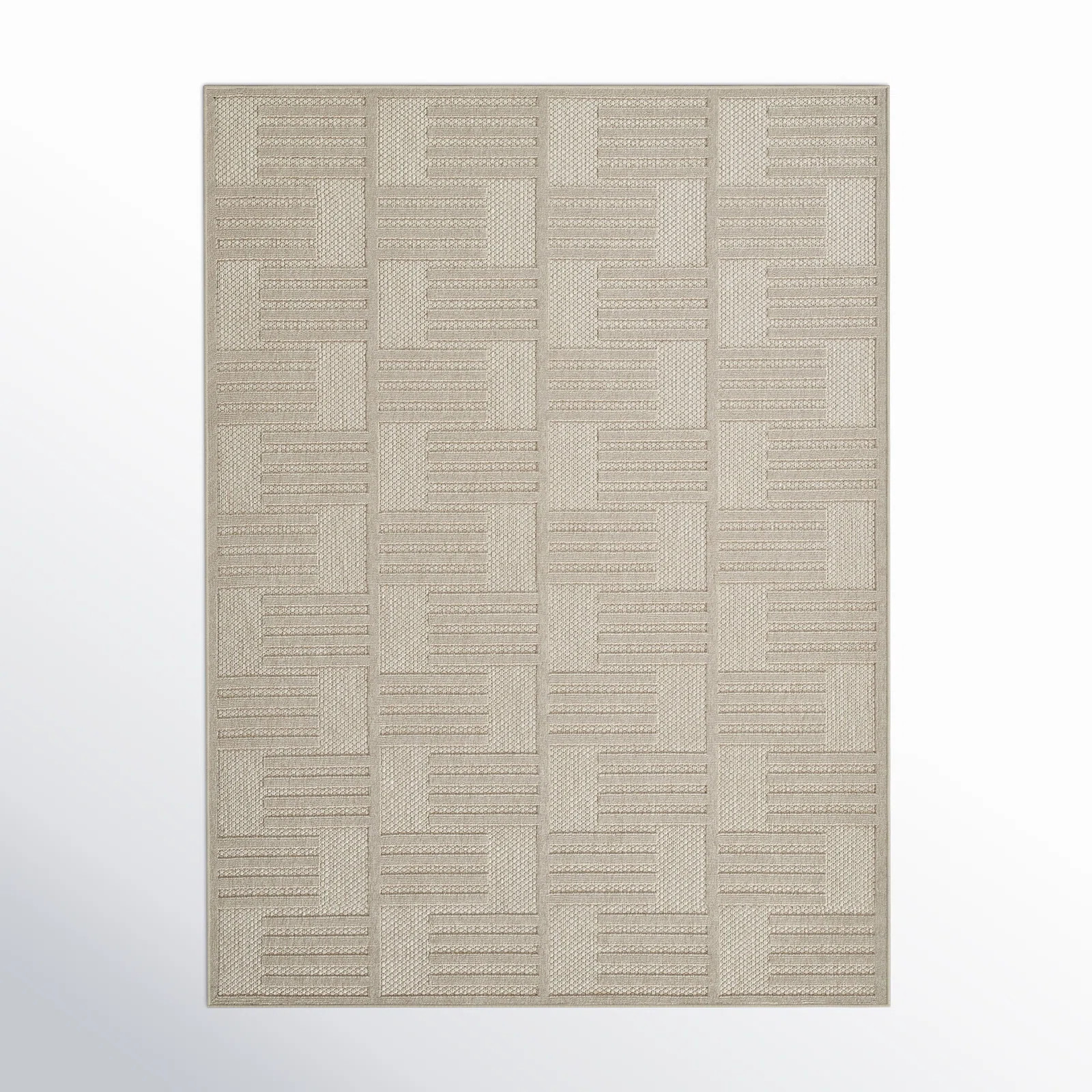 Trilby Beige Indoor/Outdoor Rug | AllModern