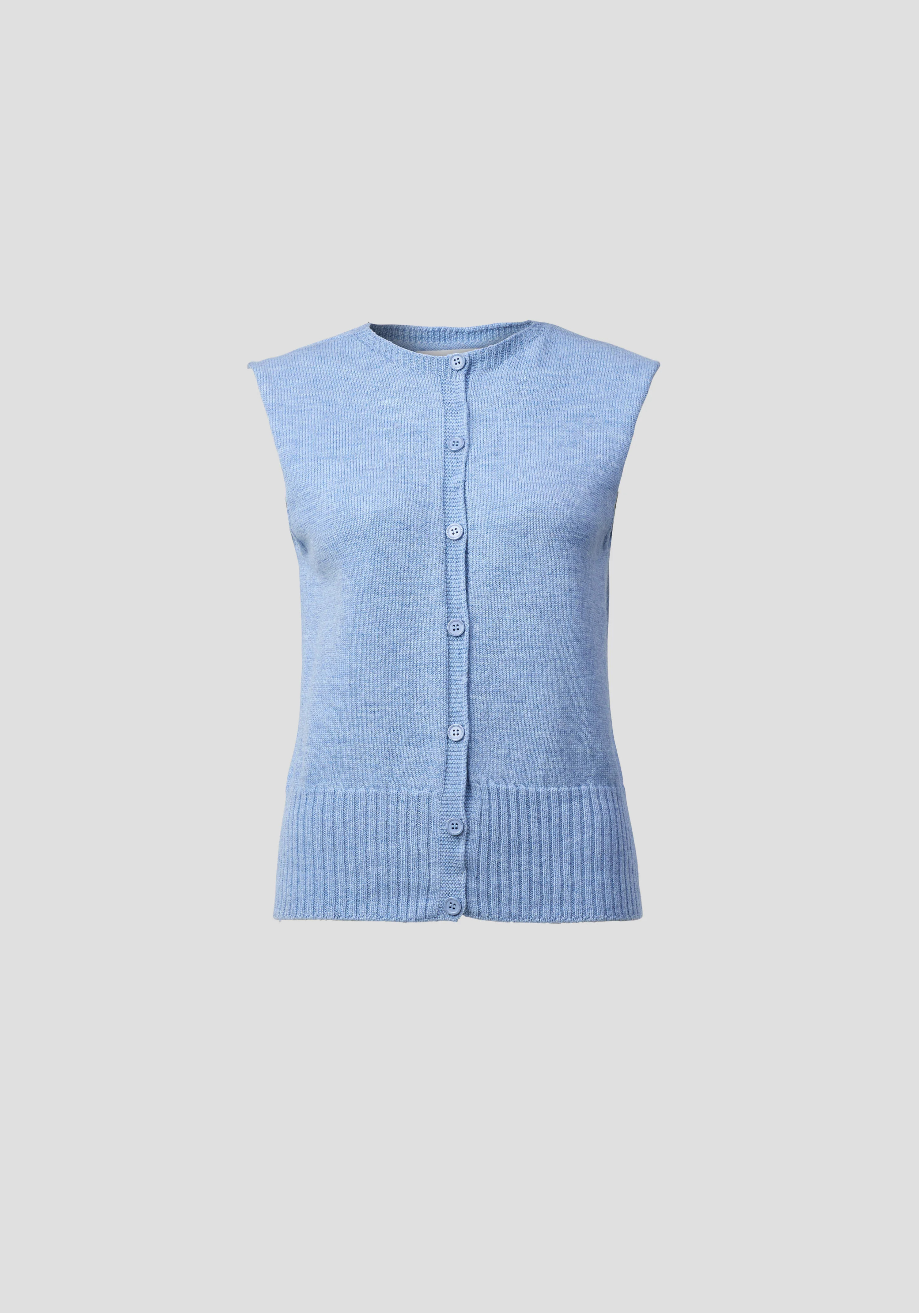 Julian Vest IN BLUE | KNITWEAR | VIKTORIA & WOODS | Viktoria & Woods