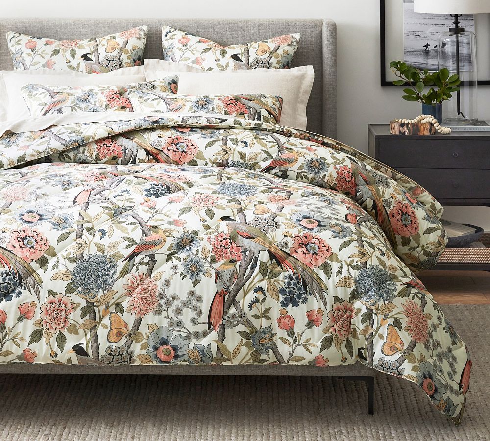 Bloom Sateen Comforter | Pottery Barn (US)