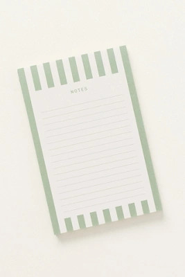 Ruff House Striped Notepad | Anthropologie (US)